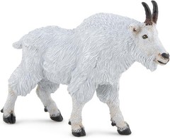 – Canadian Goat Figurine – for Ages 3 and up – Realistic Hand-Painted Mountain G