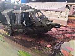 Bless Wing 1/48 Scale U.S. MH-60L Black Hawk 160th SOAR Diecast Helicopter Model