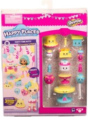 NIB Shopkins Happy Places Decorator’s Pack PARTY TIME KITTY Free Shipping
