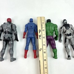 Marvel Comics + 1 GI Joe Action Figure Mix Lot Avengers Figures Bundle Deal
