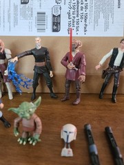 Star Wars Action Figures With Lots Of Accessories – Comes With Everything Shown