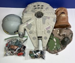 Large Lot of Vintage Star Wars Galoob Micro Machines Sets & Figurines 1994 1995