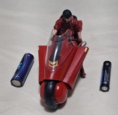 Custom Figurine – Akira Kaneda on Bike 17cm long