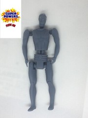 Super Powers Plastic Man 3D Custom figure – Unpainted Kit