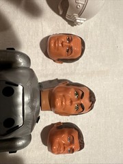 Vtge: MASKATRON ROBOT” & Six Million Dollar Man Action Figures Plus EXTRAS