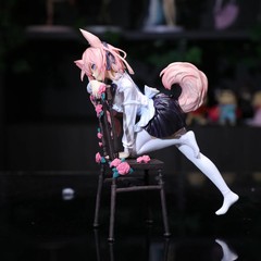 Rabbit Flova Bunny Girl Kneeling Pose PVC Action Figure Bishoujo Model Toy