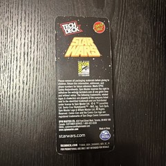 2014 Tech Deck Star Wars SDCC Exclusive Yoda Santa Cruz Skateboard Finger Board