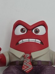 Disney Pixar Inside Out Anger PVC Vinyl Toy Figure Cake Topper -2.5″ Tall