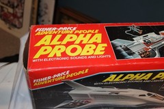VTG 1979 Fisher-Price Adventure People #325 Alpha Probe Space Shuttle WORKS 99%