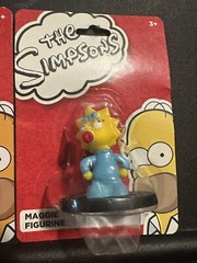3 The Simpsons Figurine Lot Marge Maggie Lisa W/ Saxophone 2015 Monogram