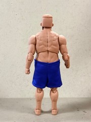 PB-BST-PT: 1/12 Fabric Blue Shorts for Marvel Legends Beast & Nota NT-03 NT-03S