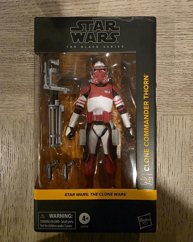 🔥 Star Wars The Black Series Clone Commander Thorn Target Exclusive NEW 🔥
