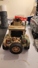 Custom G.I. Joe Cobra Joytoy Ranger Armored Vehicle Truck 1/16 1/18