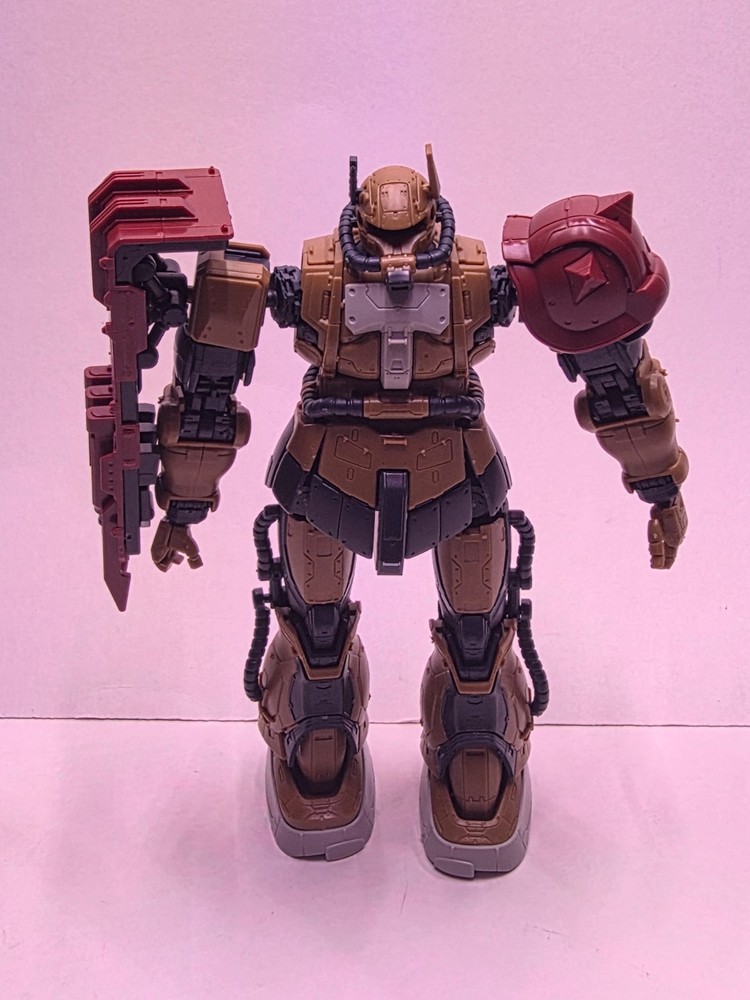 BanDai Gundam Universe HGUC Zaku II Type Solari 5.5″ Figure (USED)