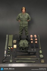 DID 1/6 Scale Vietnam War Soldier U.S. Army Colonel James 12″ Figure V80184 New