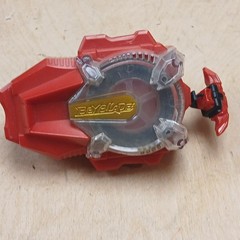 Beyblade Burst Sparking Bey Launcher Right Red Version