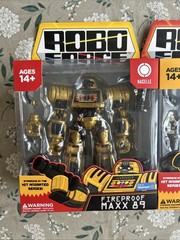 Fireproof Maxx 89 Robo Force MAXX 89 , Wrecker Action Figure Lot Nacelle Toy NEW