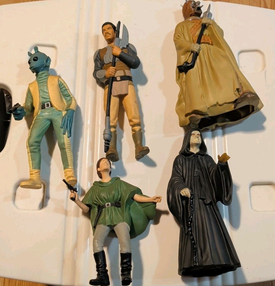 1997-1998 Lot Of 5 Applause Star Wars 10″ Vinyl Figures – Many Star Wars Items