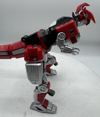 Power Rangers Dino Fury Hasbro T-Rex Champion Zord Action Figure Toy Red Silver
