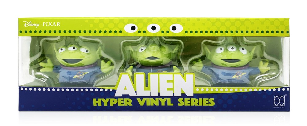 HEROCROSS HVS #015 Disney Toy Story Alien Set #C 3” Vinyl Figure