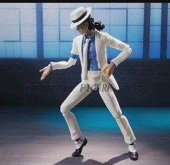 14cm SHF Michael Jackson Action Figure Smooth Criminal Moonwalk PVC.WWW