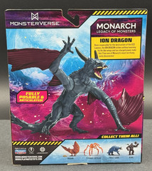 MonsterVerse Godzilla Set of 4 Titanus Scylla, Mothra, Ion Dragon & Frost Vark