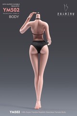 US YM502 1/6 Normal Breast Thin Waist Girl 12″ Female Action Figure Body Toys