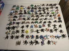 Fistful Of Power Lot Mini Action 127 Figures Moose W Wear Collection Fist Full