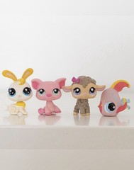 Authentic Littlest Pet Shop LPS Lot of 29 Hasbro Figures Cocker Spaniel #156