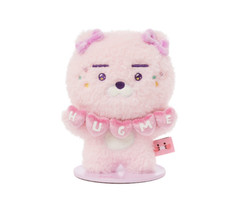 KAKAO Friends RYAN Valentine HUG ME Plush Doll on Magnetic Standing Base 10*14cm