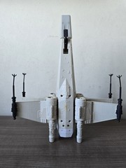 1988 Vintage Rare Star Wars POTF Glasslite Brazil 🇧🇷 X-Wing Asa-X Working