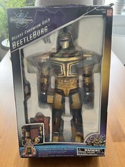 Saban’s Deluxe Chromium Gold BeetleBorg Figure 12 Inch Metallix In Original Box