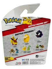 Pokemon Battle Figure Set:Bulbaaur, Sneasel, & Glaceon New, Sealed!/BOX ISSUE