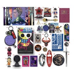 YuMe Netflix Gift Box- 2026 Calendar with 24 Collectibles- from 7 Iconic Series