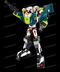 Hello Carbot The Braves PATROL GUYS Heat Guy Code Guy Transformer Robot K-Toy
