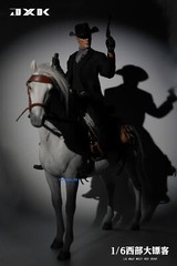 JXK175 1/6 Wild West Red Dead Horse & Harness F 12″ Figure Accessory Decoration