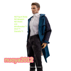 SA Toys 1:6 SA001D Windbreaker Coat Shirt Pants Clothes For 12″ Male Figure Body