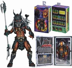 2016 NECA Predator Deluxe Clan Leader Kenner Retro Stylized 8.5″ Figure Sealed