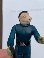 MINT! CUSTOM BLUE SNAGGLE TOOTH STAR WARS 1978 LAST 17 KENNER POTF DROIDS ewoks