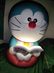 Cartoon Doraemon Touch-sensitive Lamp Night LED Light Toy Figure Collection Gift
