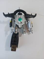 Time Shadow Megazord Power Rangers Force Figure 2000 (5 in) Zord Grey Timeranger