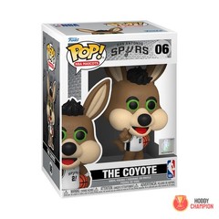 NBA Mascots Funko Pop The Coyote 06 – PERFECT New MINT Box Tracked w/ Protector