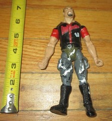 2002 WWF WWE Jakks Bubba Ray Dudley Boyz Wrestling Figure Draft Pick #7 TNA ECW