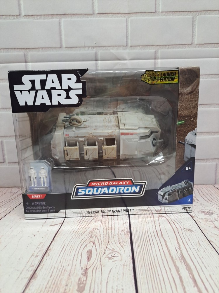 Jazwares Star Wars Imperial Troop Transport 6 in Vehicle Action Figure – SWJ0020