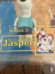 BRIAN’S COUSIN JASPER Family Guy Action Figure Blue Shirt MEZCO 2005