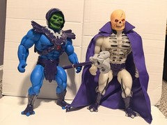 Masters Of The Universe Mexican Art Figure Bootleg Skeletor and Scareglow
