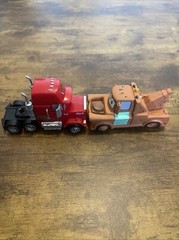 Pixar Cars Mater and Mack Die Cast / Plastic Cars Trucks – Mattel – Disney