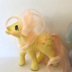 Vintage Lot Of 6 My Little Pony All Say Hong Kong Or China On Foot Hasbro 84-87