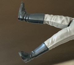 1984 VTG Star Wars Han Solo Plain Collar Trench Coat Endor Action Figure