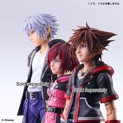 Kingdom Hearts Kairi 7.9in Action Figure Play Arts Kai Square Enix Japan NIB